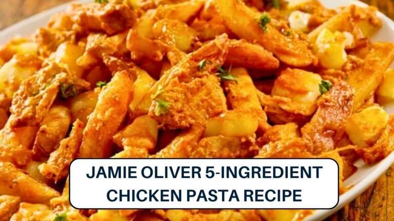 Jamie Oliver 5-Ingredient Chicken Pasta Recipe