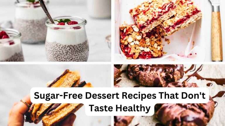 Sugar-Free Dessert Recipes That Don't Taste Healthy